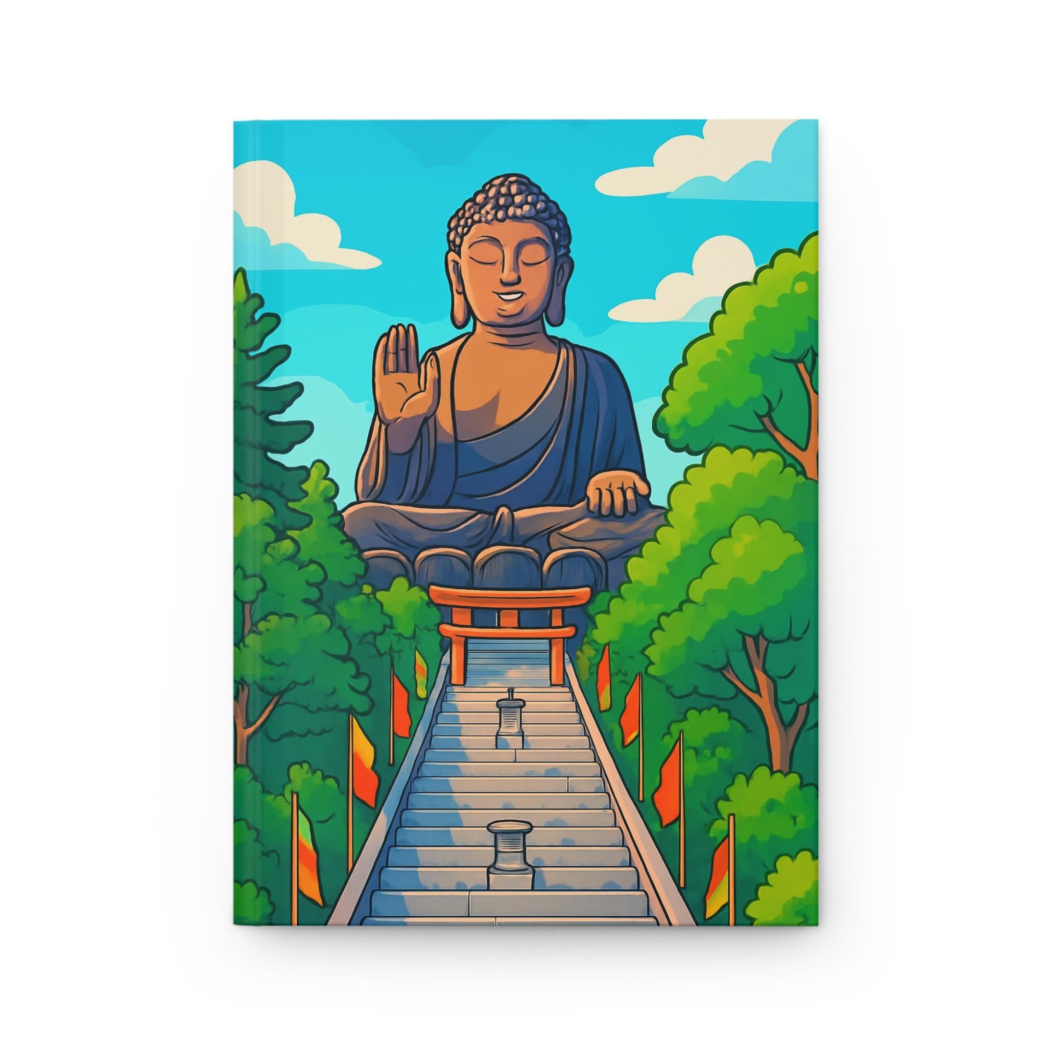 Big Buddha Hong Kong Hardcover Journal
