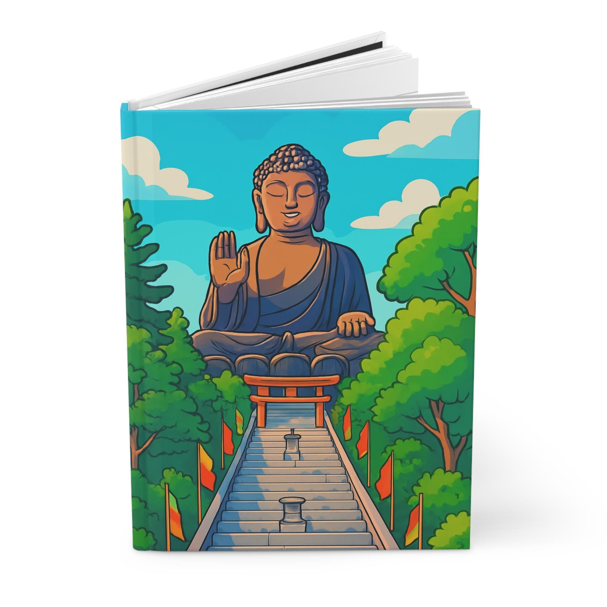 Big Buddha Hong Kong Hardcover Journal