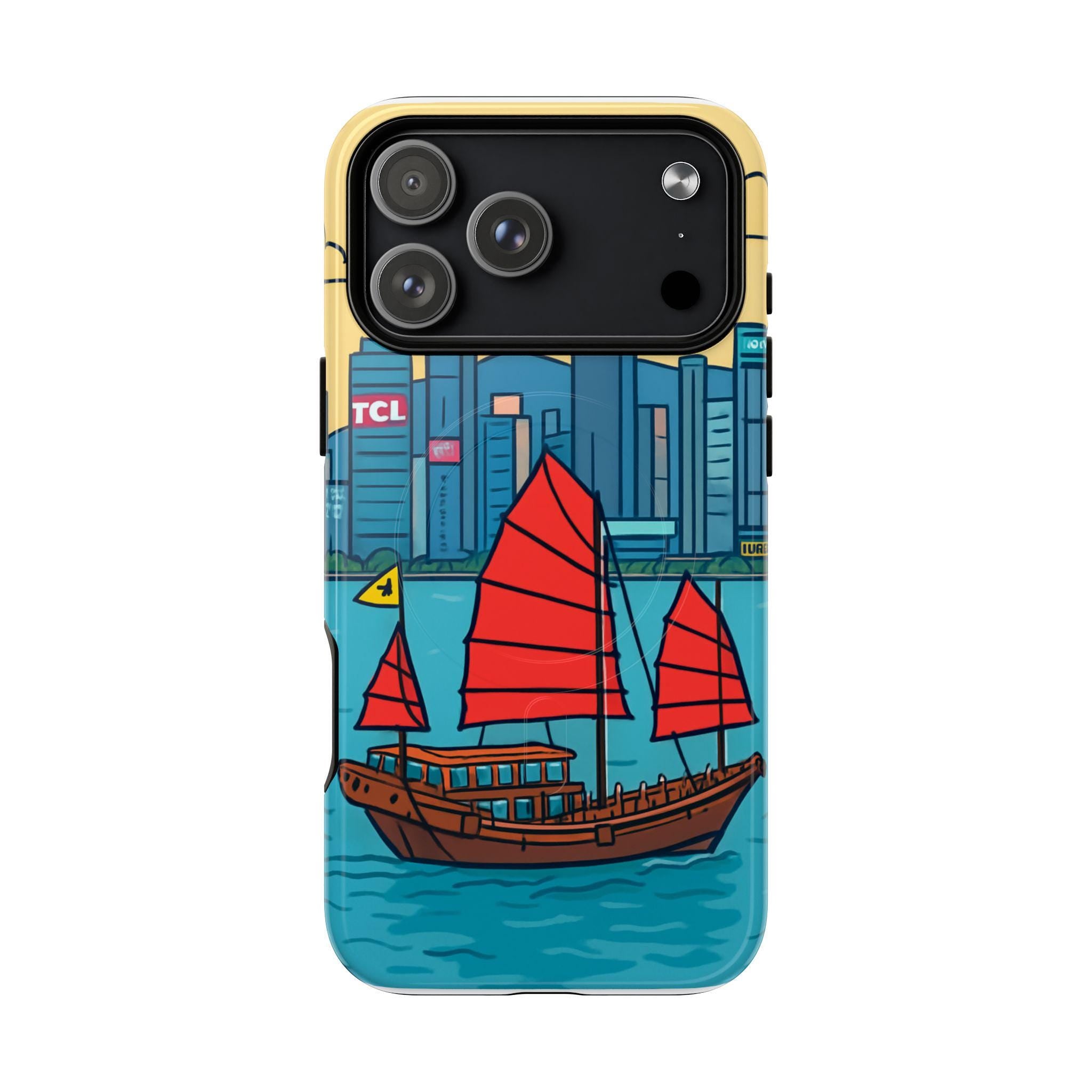 Hong Kong Junk Boat Phone Case