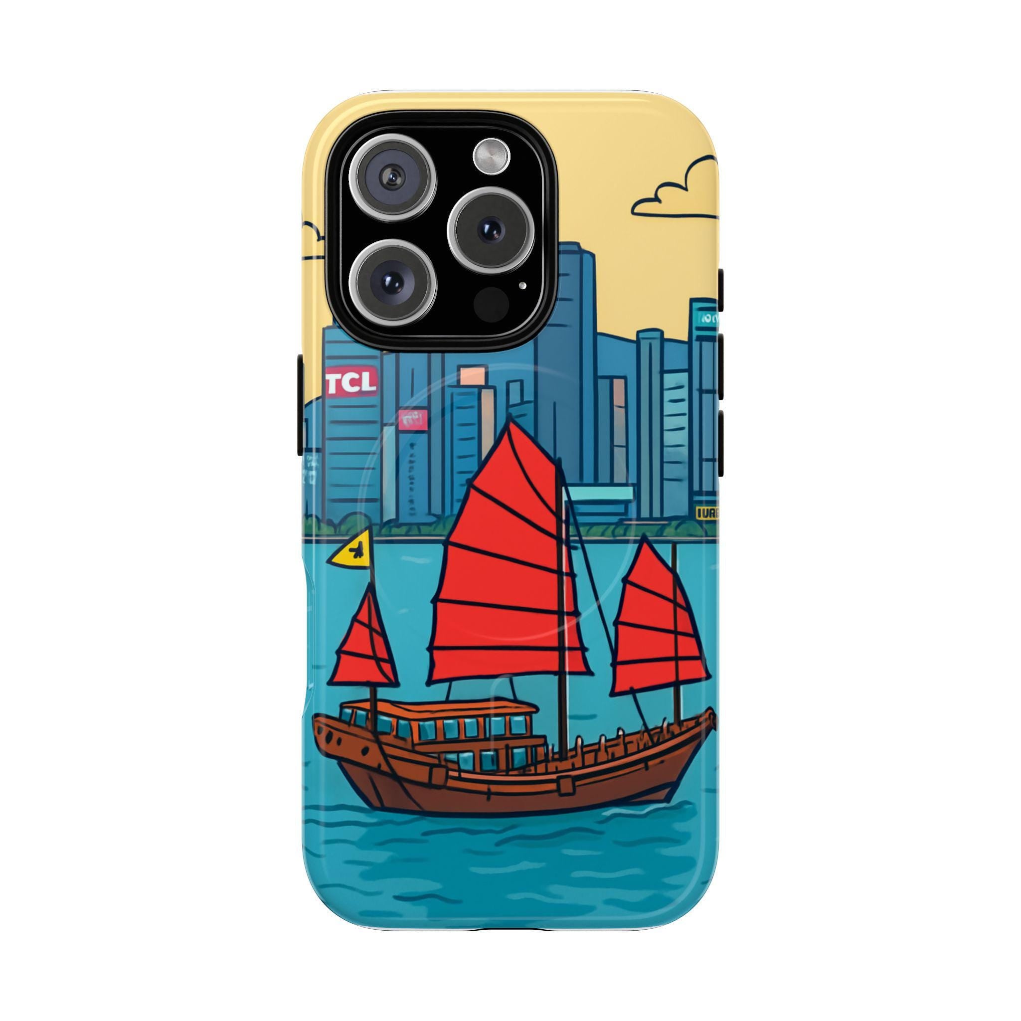 Hong Kong Junk Boat Phone Case