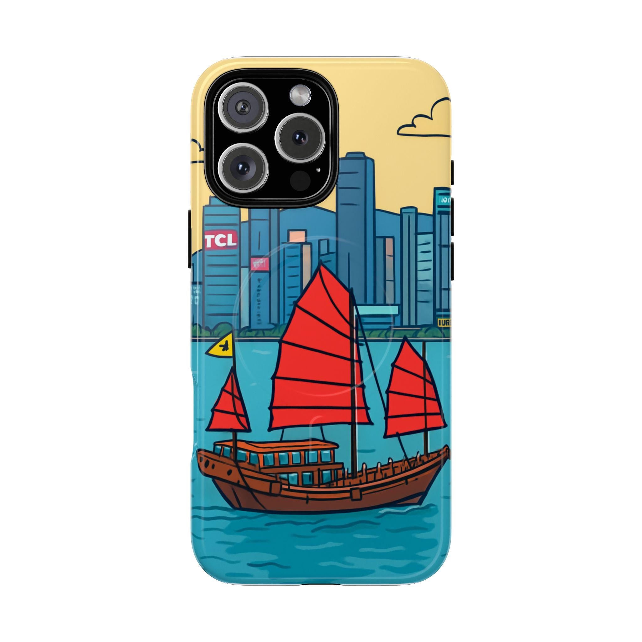 Hong Kong Junk Boat Phone Case