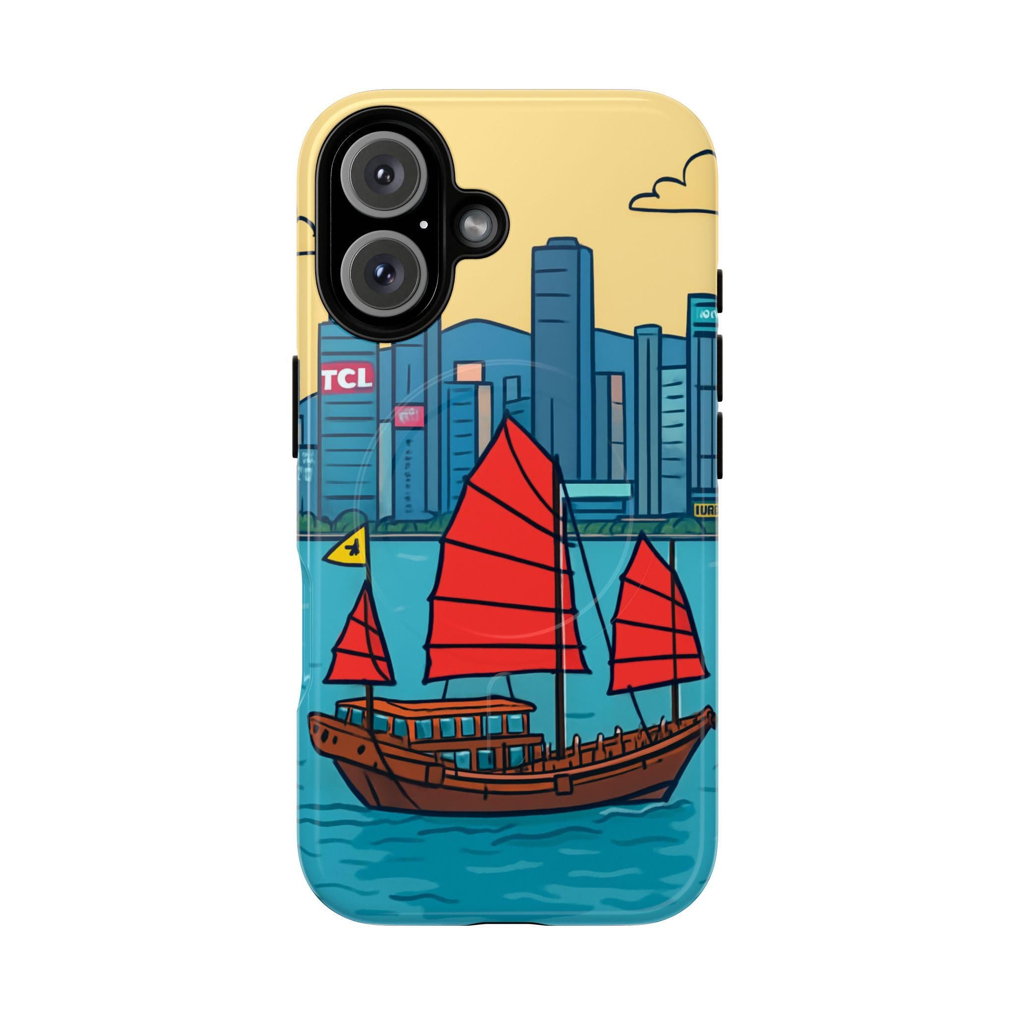 Hong Kong Junk Boat Phone Case