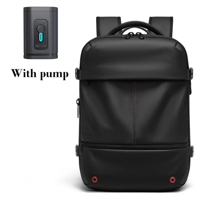 Travel Backpack with Vacuum Pump