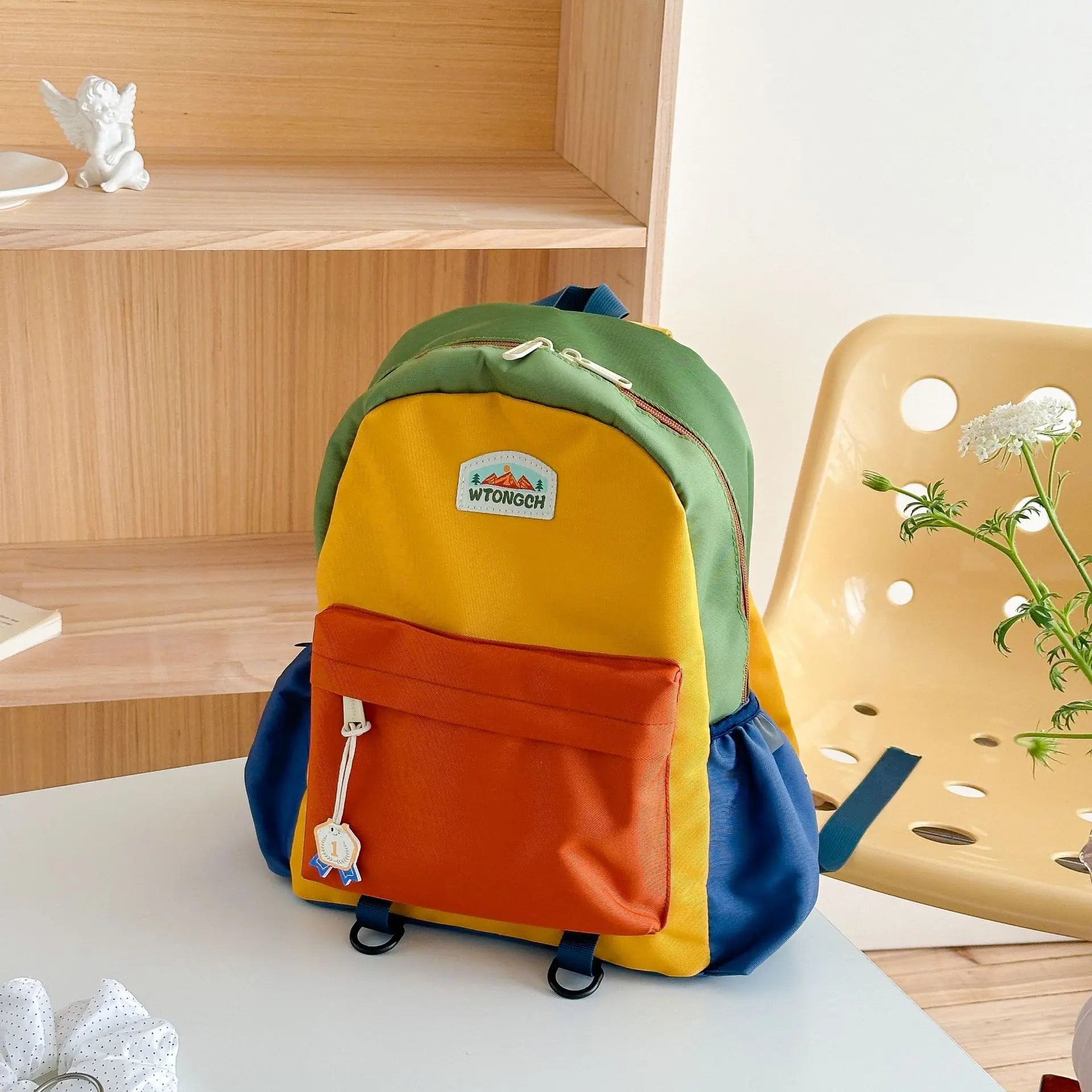 Colour Block Kid's Backpack