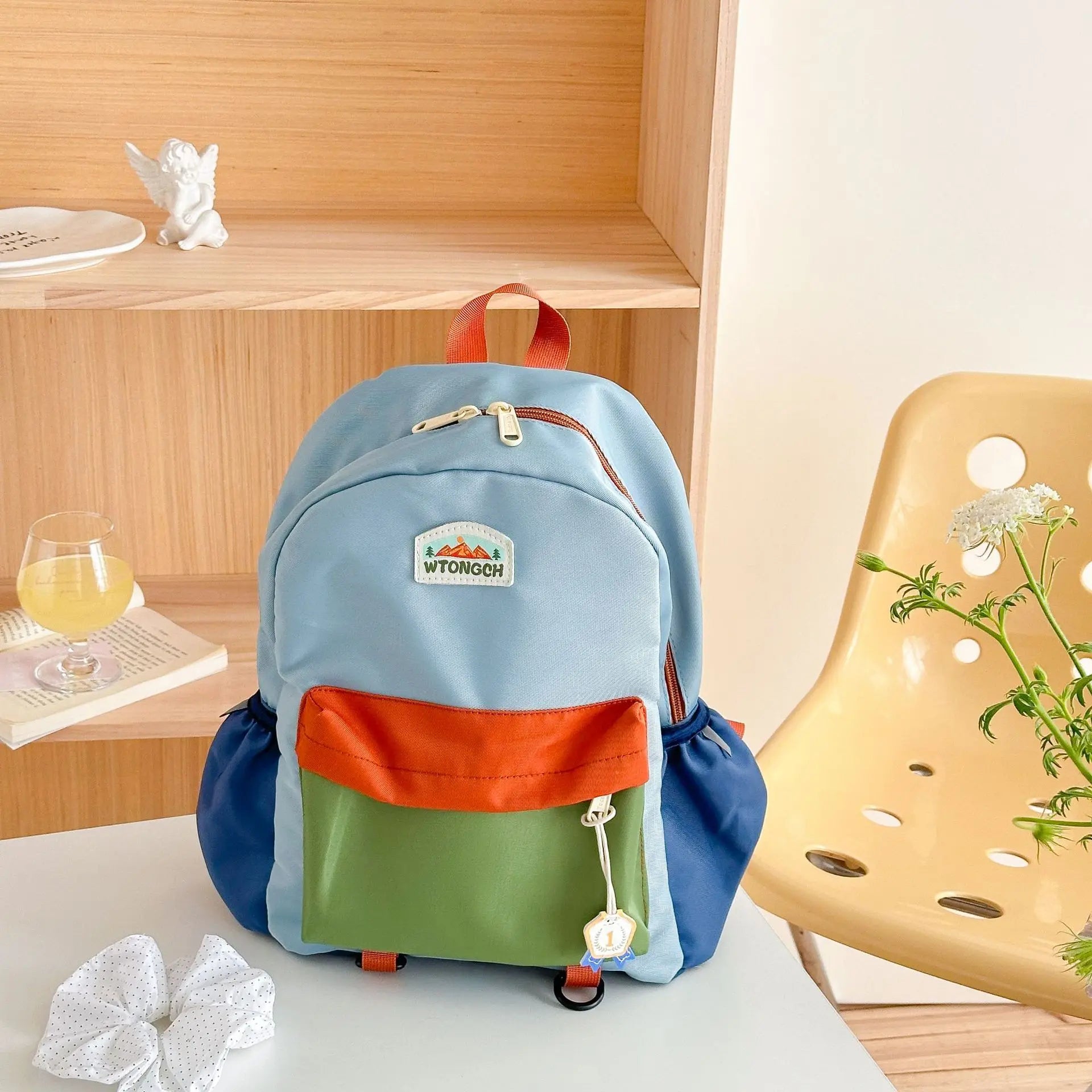 Colour Block Kid's Backpack
