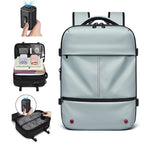 Travel Backpack with Vacuum Pump