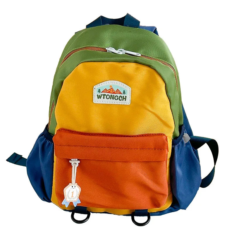 Colour Block Kid's Backpack