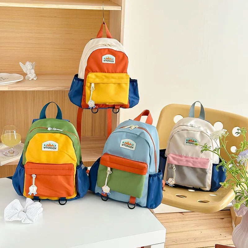 Colour Block Kid's Backpack
