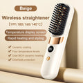 Wireless Rechargeable Ceramic Hair Straightener