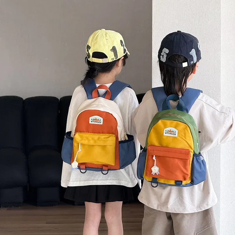 Colour Block Kid's Backpack
