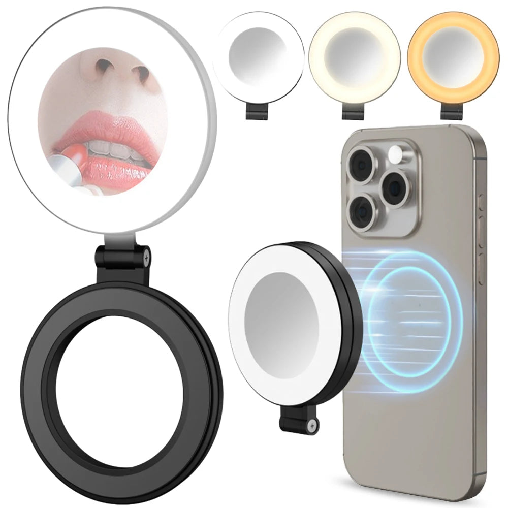 Magnetic Mobile Ring Selfie Light