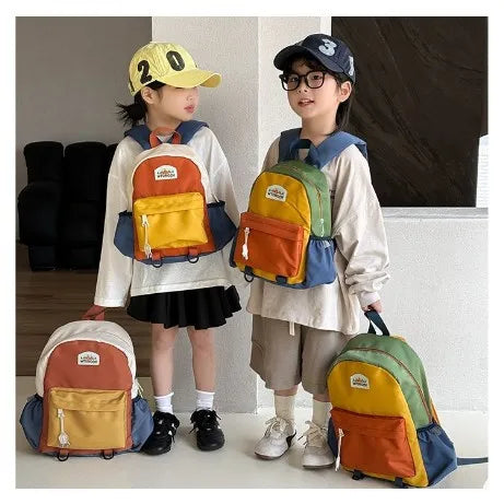 Colour Block Kid's Backpack