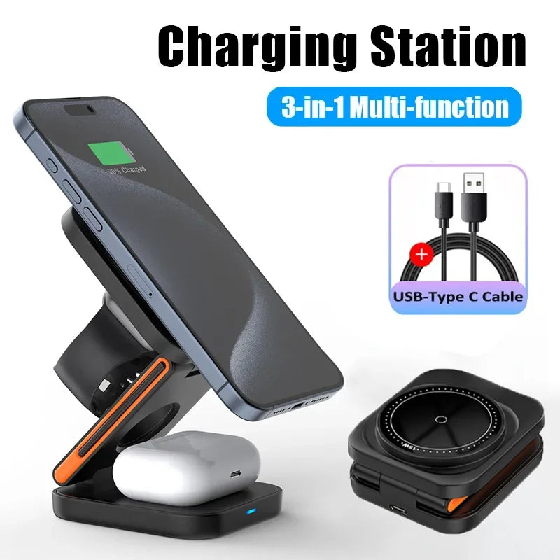 Magnetic Wireless Charger Station