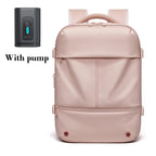 Travel Backpack with Vacuum Pump