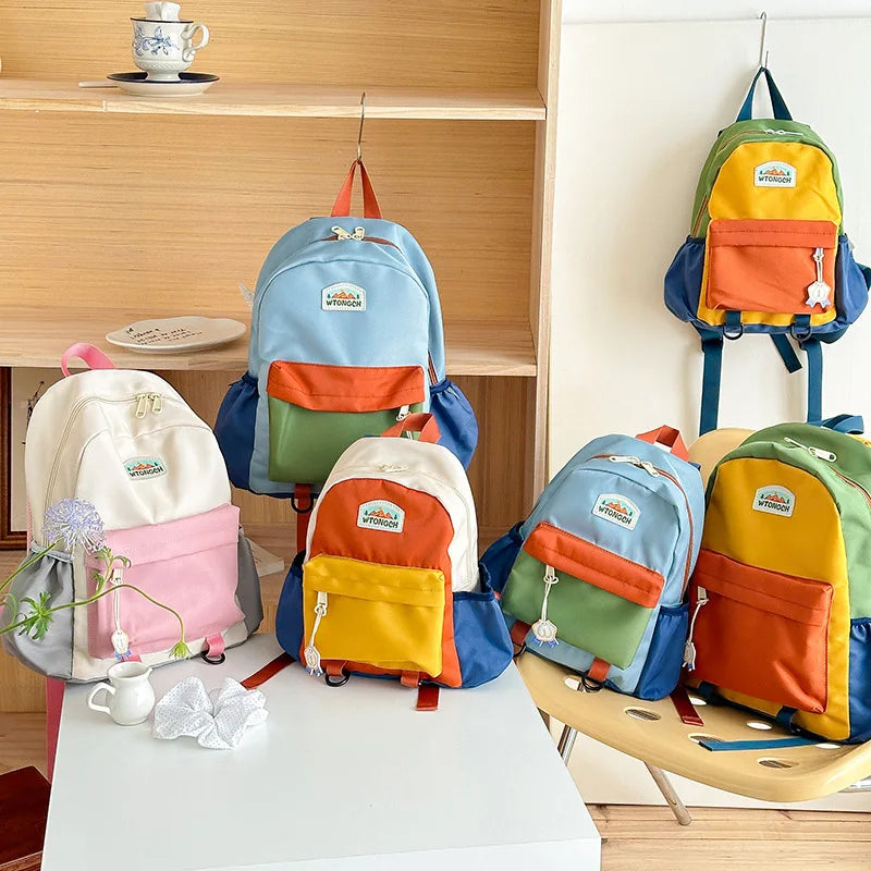 Colour Block Kid's Backpack