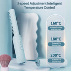 2-in-1 Portable Rechargeable Curling Iron