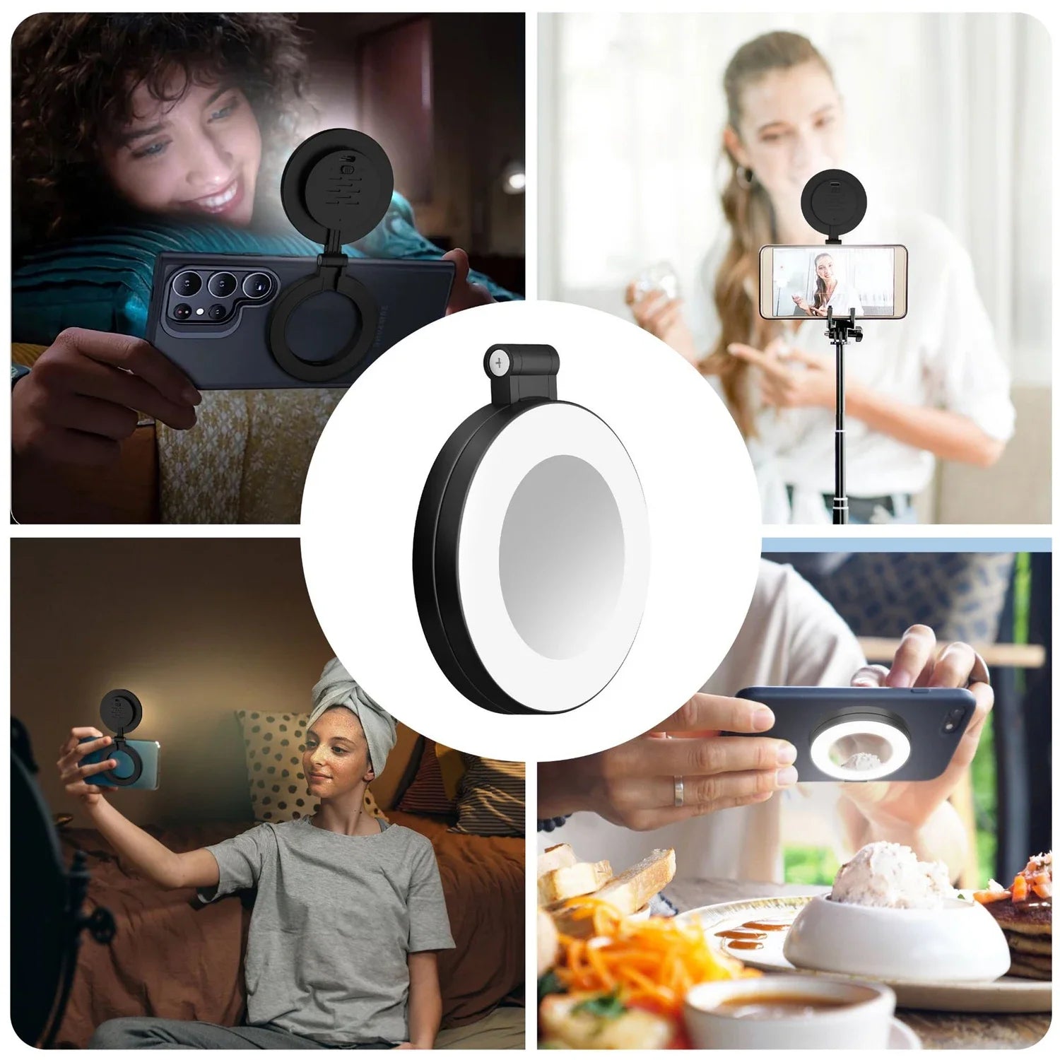Magnetic Mobile Ring Selfie Light