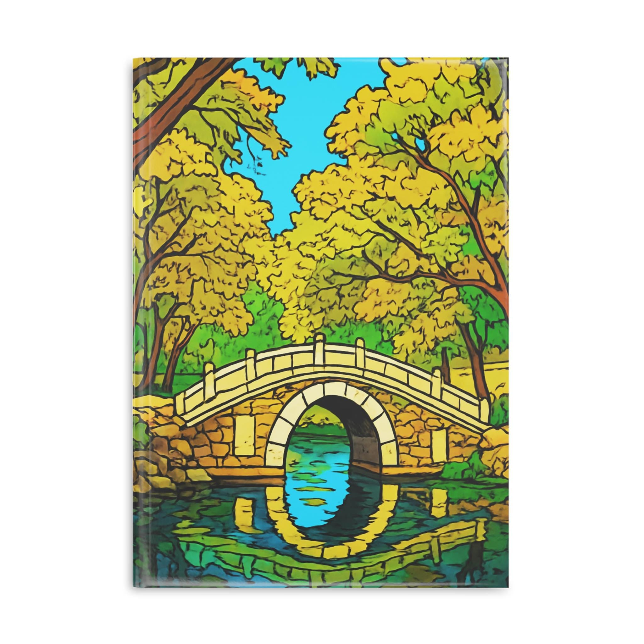 Stone Arch Bridge Hardcover Notebook