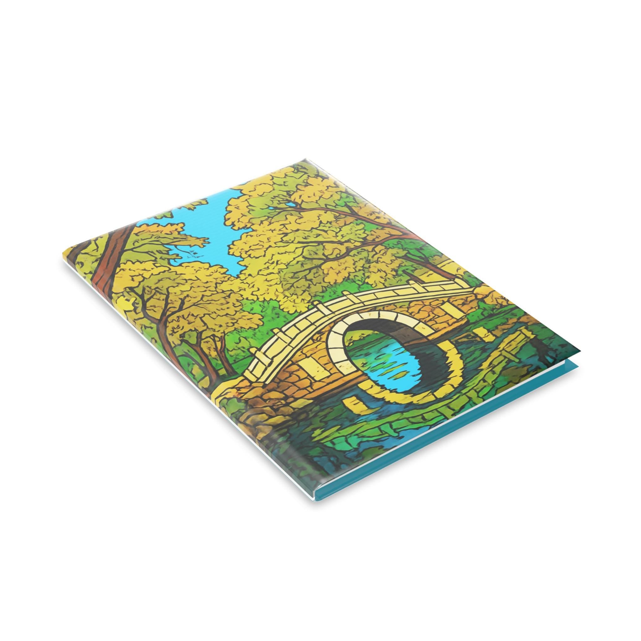 Stone Arch Bridge Hardcover Notebook